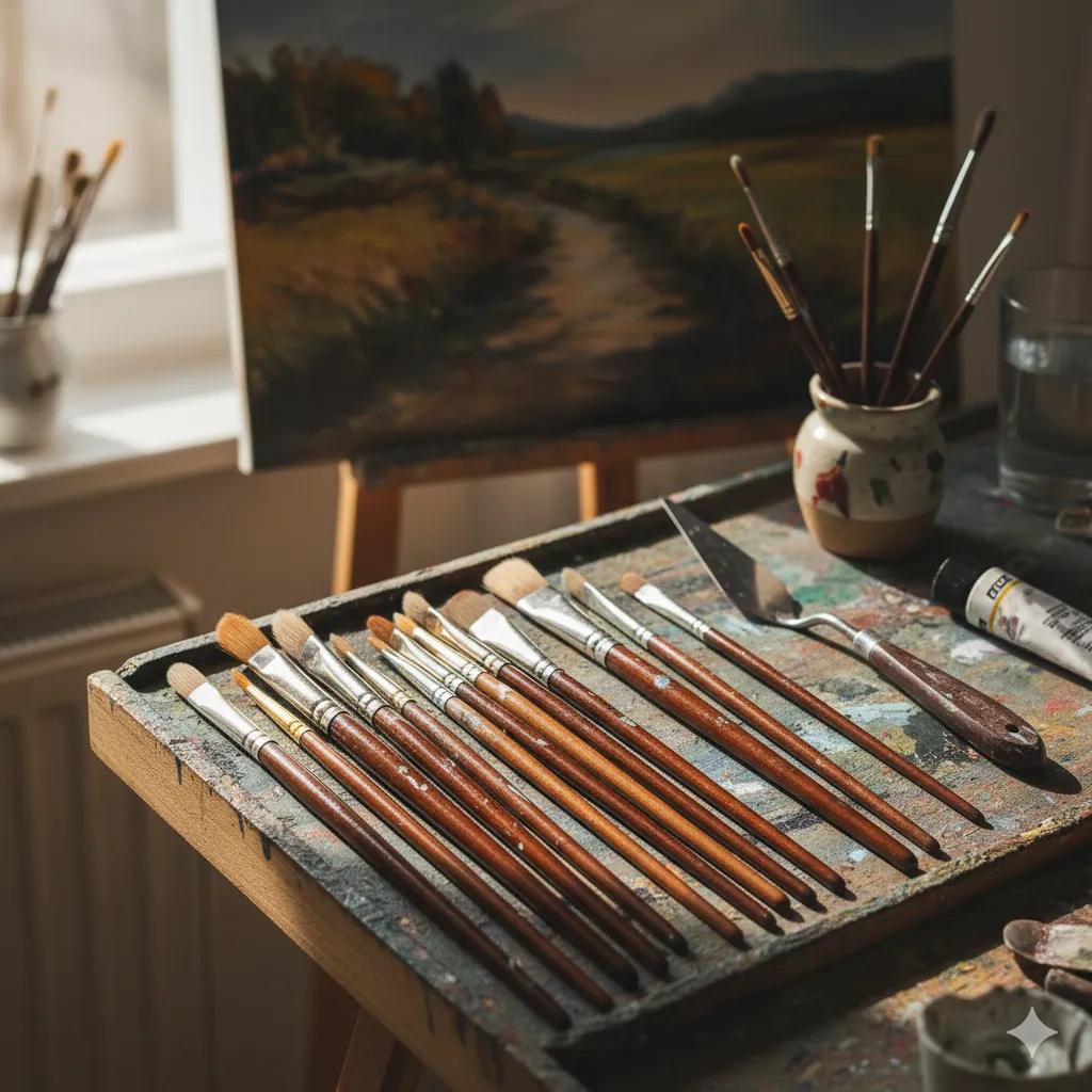 Artist brush set
